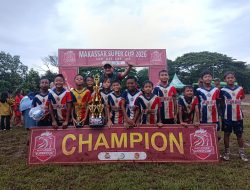 PSSI Kota Makassar Apresiasi Turnamen Sepakbola Usia Dini, Erwin Sodding : Ajang Membentuk dan Melahirkan Bibit Atlet Lewat Makassar Super Cup 2026