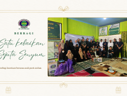 Tema “Satu Kebaikan, Sejuta Senyuman”, IATCA Makassar Berbagi Kebahagiaan Bersama Anak Panti
