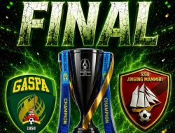Anging Mammiri U-13 dan Gaspa 1958 U-13 Berebut Gelar Juara Piala Soeratin Sulsel 2026